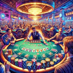 casino poker table